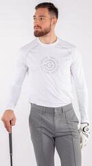 Hoodie/Sweater Galvin Green Enzo Skintight Fresh White/Cool Grey S Sweater - 4