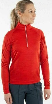 Bluza z kapturem/Sweter Galvin Green Dina Insula Lite Red XS - 6