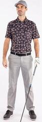 Polo Shirt Galvin Green Malik Ventil8+ Black/Sharkskin S Polo Shirt - 4