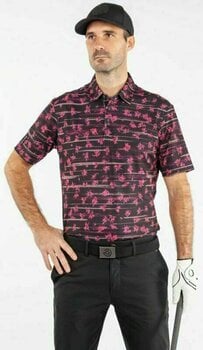 Polo Shirt Galvin Green Malik Ventil8+ Pink/Black S Polo Shirt - 4