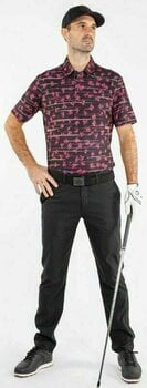 Polo-Shirt Galvin Green Malik Ventil8+ Pink/Black S Polo-Shirt - 5
