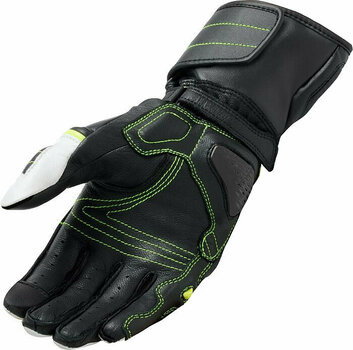 Motorcycle Gloves Rev'it! Gloves RSR 4 Black/Neon Yellow M Motorcycle Gloves - 2