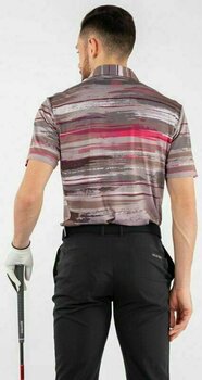 Polo košile Galvin Green Mathew Ventil8+ Pink/Black S - 8