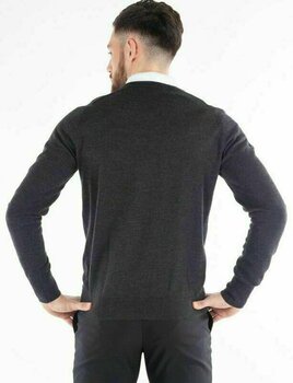 Hoodie/Sweater Galvin Green Carl Black Melange XL - 6