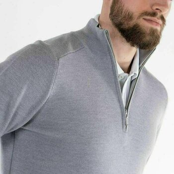 Hættetrøje/Sweater Galvin Green Chester Grey Melange XL - 3