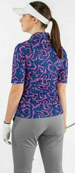 Camiseta polo Galvin Green Marissa Ventil8+ Surf Blue/Navy/Pink S - 7