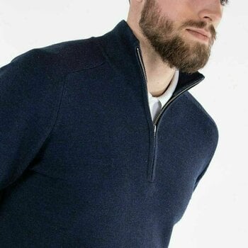 Hættetrøje/Sweater Galvin Green Chester Navy Melange XL - 3