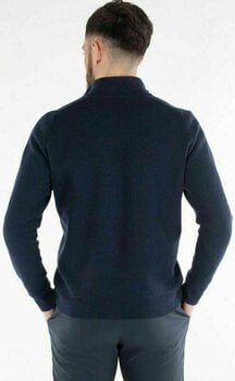 Bluza z kapturem/Sweter Galvin Green Chester Navy Melange XL - 6