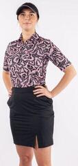Polo košeľa Galvin Green Marissa Ventil8+ Blush Pink/Black/Grey M Polo košeľa - 3