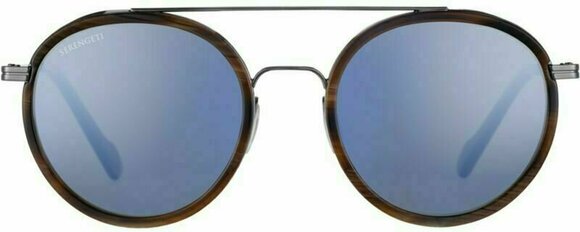 Lifestyle Glasses Serengeti Geary Brown Buffalo/Shiny Gunmetal/Mineral Polarized Blue Lifestyle Glasses - 2