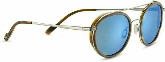 Lifestyle Glasses Serengeti Geary Brown Buffalo/Shiny Gunmetal/Mineral Polarized Blue M Lifestyle Glasses - 3