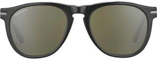 Lifestyle Glasses Serengeti Amboy Shiny Black/Shiny Dark Gunmetal/Mineral Polarized Lifestyle Glasses - 1