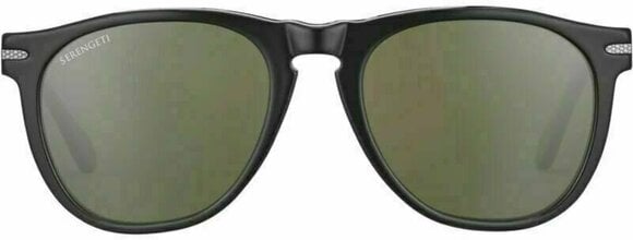 Lifestyle Glasses Serengeti Amboy Shiny Black/Shiny Dark Gunmetal/Mineral Polarized Lifestyle Glasses - 2
