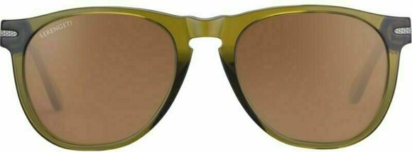 Lifestyle Glasses Serengeti Amboy Crystal Olive/Shiny Dark Gunmetal/Mineral Polarized Drivers Gradient M-L Lifestyle Glasses - 2