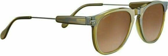 Lifestyle Glasses Serengeti Amboy Crystal Olive/Shiny Dark Gunmetal/Mineral Polarized Drivers Gradient M-L Lifestyle Glasses - 3