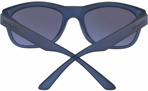 Lifestyle Glasses Serengeti Chandler Matte Crystal Blue/Saturn Polarized Smoke Lifestyle Glasses - 4