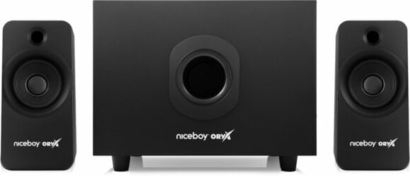 PC Hangszóró Niceboy ORYX VOX Fekete PC Hangszóró - 3
