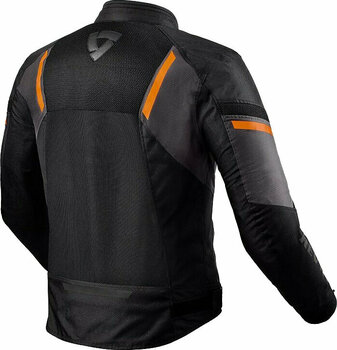 Textilná bunda Rev'it! Jacket GT-R Air 3 Black/Neon Orange S Textilná bunda - 2