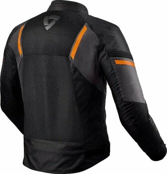 Textile Jacket Rev'it! Jacket GT-R Air 3 Black/Neon Orange L Textile Jacket - 2