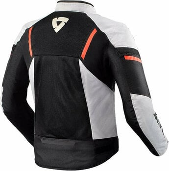 Tekstilna jakna Rev'it! Jacket GT-R Air 3 White/Neon Red S Tekstilna jakna - 2