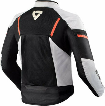 Giacca in tessuto Rev'it! Jacket GT-R Air 3 White/Neon Red 2XL Giacca in tessuto - 2