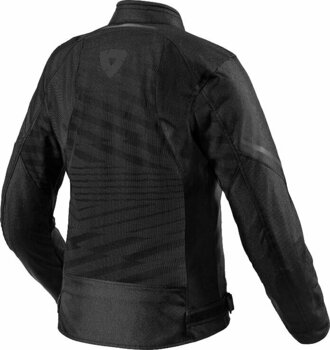 Textile Jacket Rev'it! Jacket Torque 2 H2O Ladies Black 34 Textile Jacket - 2