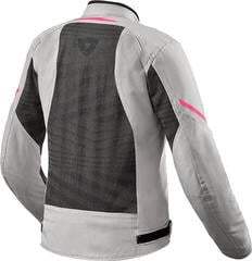Textilní bunda Rev'it! Jacket Torque 2 H2O Ladies Black/Light Grey 38 Textilní bunda - 1