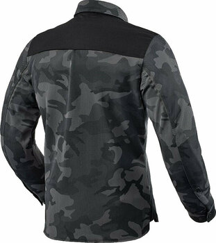 Camisa Kevlar Rev'it! Overshirt Tracer Air 2 Camo Dark Grey M Camisa Kevlar - 2