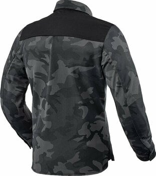 Kevlar overhemd Rev'it! Overshirt Tracer Air 2 Camo Dark Grey 2XL Kevlar overhemd - 2