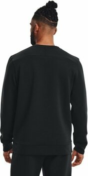 Fitness-sweatshirt Under Armour UA Summit Knit Crew Black/White XL Fitness-sweatshirt - 4