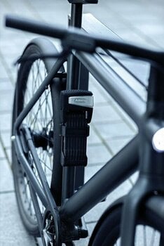 Zámok na bicykel Abus Bordo SmartX 6500A/110 SK Black 110 cm - 6