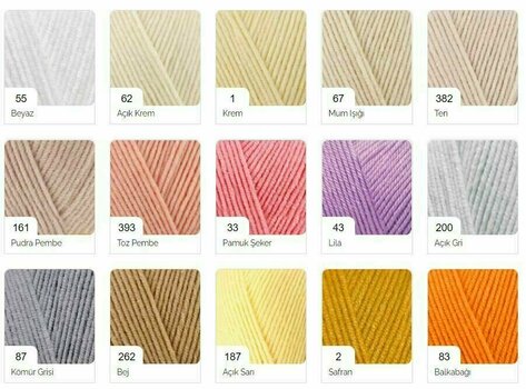 Knitting Yarn Alize Cotton Gold Fine Baby Knitting Yarn - 2