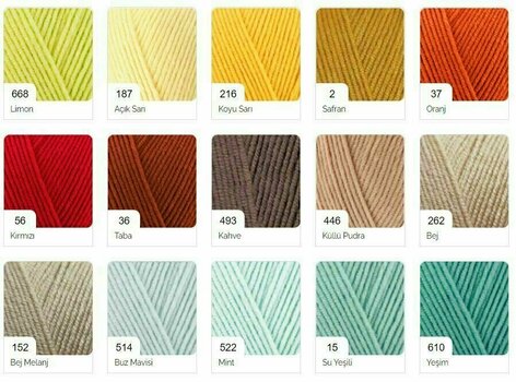 Fil à tricoter Alize Cotton Gold Hobby New 152 Fil à tricoter - 3