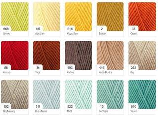 Pređa za pletenje Alize Cotton Gold Hobby New 40 Pređa za pletenje - 2