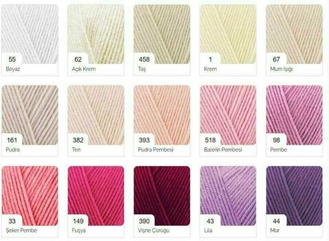 Pletací příze Alize Cotton Gold Hobby New 668 Pletací příze - 2
