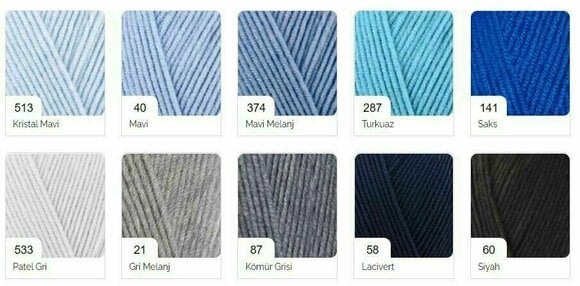 Pletací příze Alize Cotton Gold Hobby New 668 Pletací příze - 4