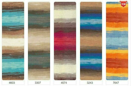 Pređa za pletenje Alize Diva Batik 7391 Pređa za pletenje - 3