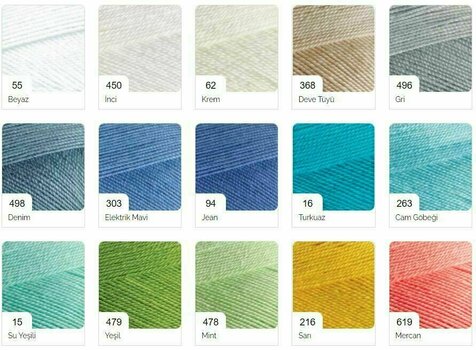 Knitting Yarn Alize Miss 62 Knitting Yarn - 2