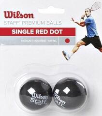 Squash Ball Wilson Staff Squash Balls Red 2 Squash Ball - 1