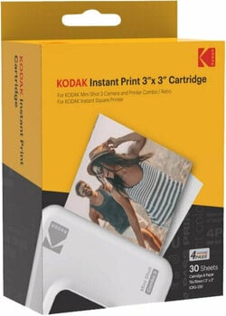 Papier photo KODAK Cartridge 3x3'' 30-pack Papier photo - 2