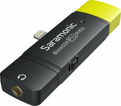 Sistema de audio inalámbrico para cámara Saramonic Blink 500 Pro B3 (TX+RX Di) Lightning Sistema de audio inalámbrico para cámara - 5