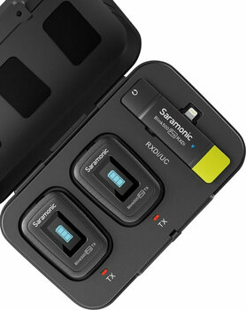 Sistema de áudio sem fios Saramonic Blink 500 Pro B4 (TX+TX+RX Di) Lightning Sistema de áudio sem fios - 2
