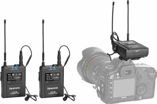 Vezeték nélküli rendszer kamerához Saramonic UwMic9S (TX+TX+RX) - 10