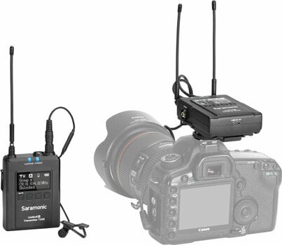 Vezeték nélküli rendszer kamerához Saramonic UwMic9S Kit 1 (TX+RX) - 10