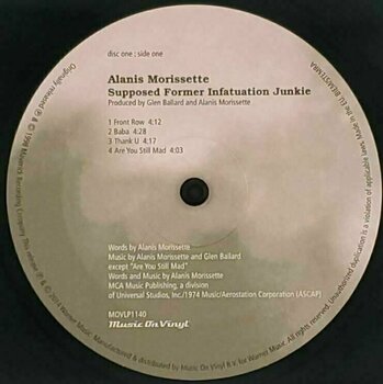 Vinyylilevy Alanis Morissette - Supposed Former Infatuation Junkie (180g) (2 LP) - 2