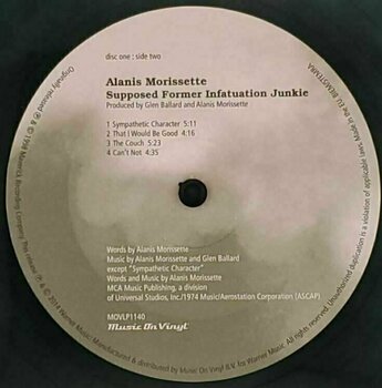 Disco de vinil Alanis Morissette - Supposed Former Infatuation Junkie (180g) (2 LP) - 3