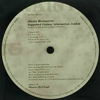 Vinylplade Alanis Morissette - Supposed Former Infatuation Junkie (180g) (2 LP) - 5