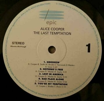 Hanglemez Alice Cooper - Last Temptation (180g) (LP) - 2