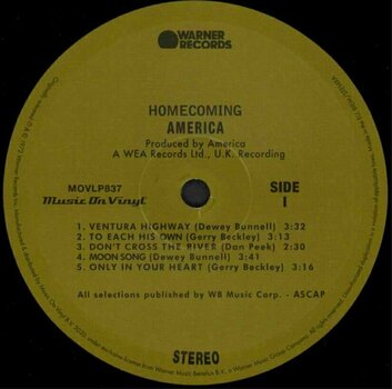 Hanglemez America - Homecoming (LP) - 2