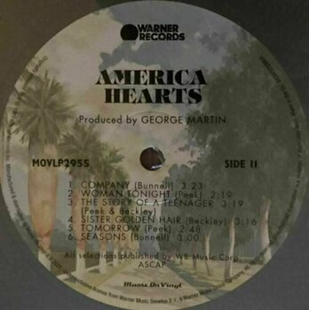 Vinylplade America - Hearts (Silver Vinyl) (LP) - 3